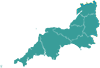 south west england map